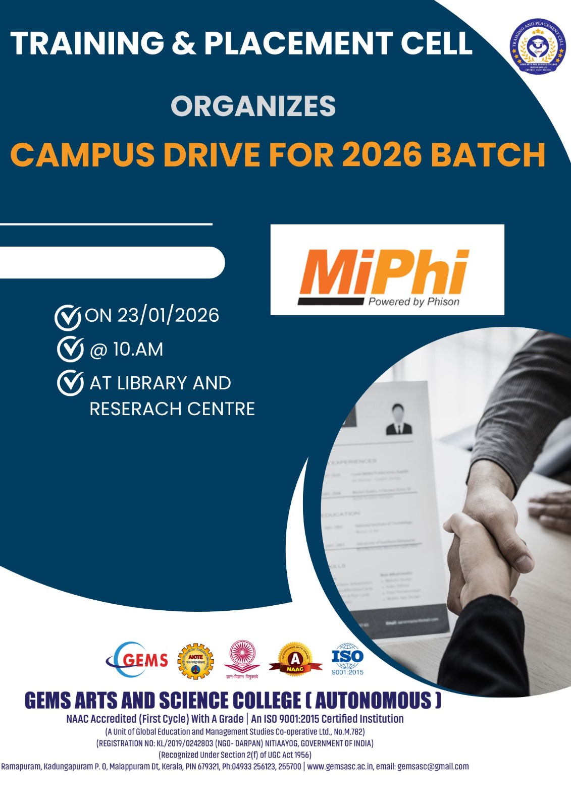 Campus Interview Program-MiPhi