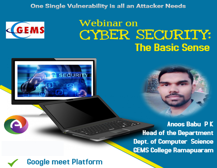 Webinar on CYBER SECURITY: The Basic Sense