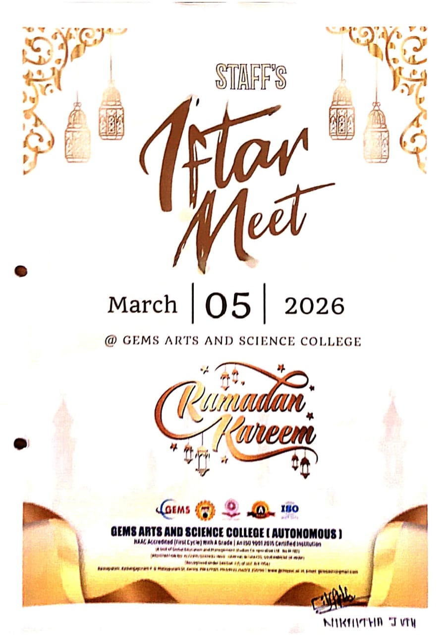 Iftar Meet for teaching and non-teaching staff