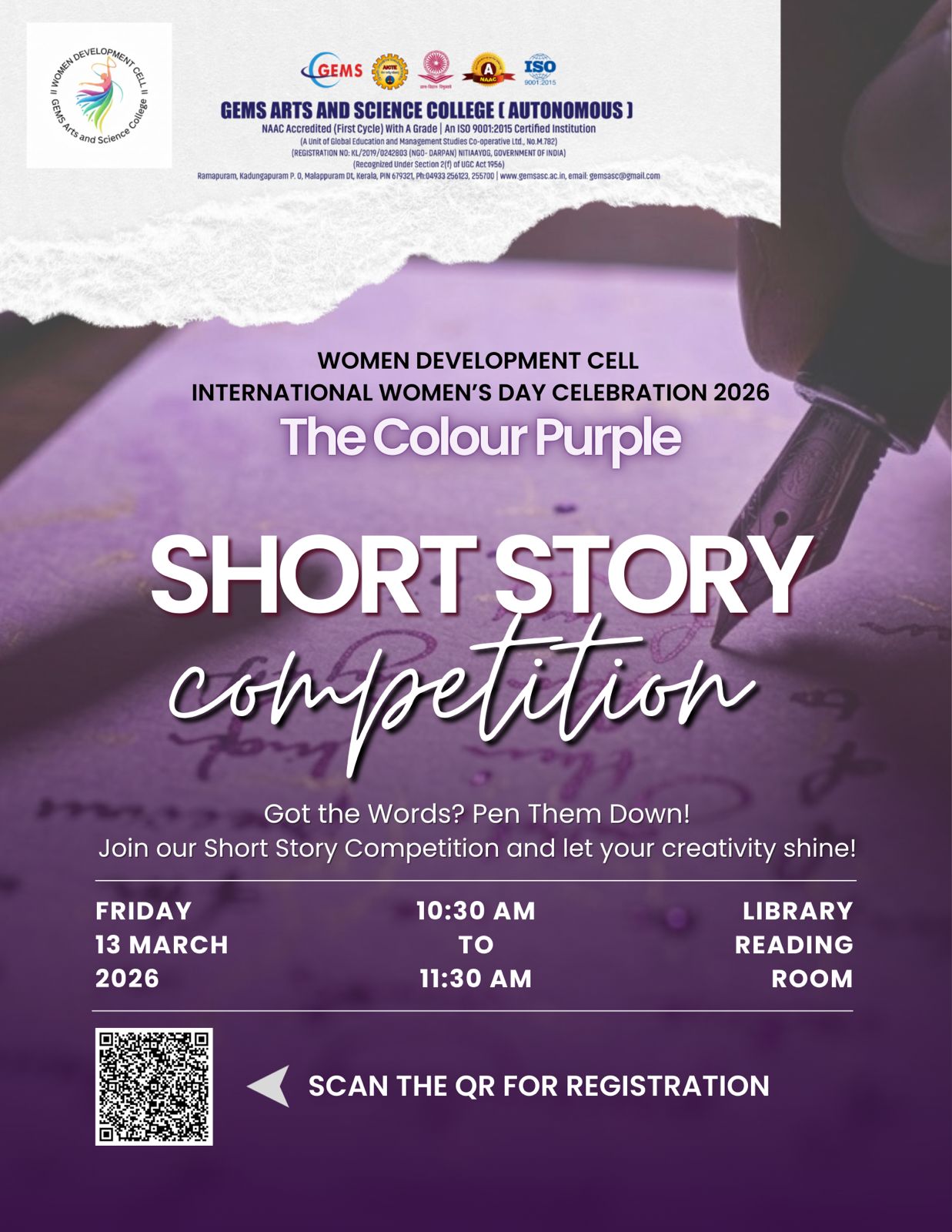 The Colour Purple- Short Story Competition