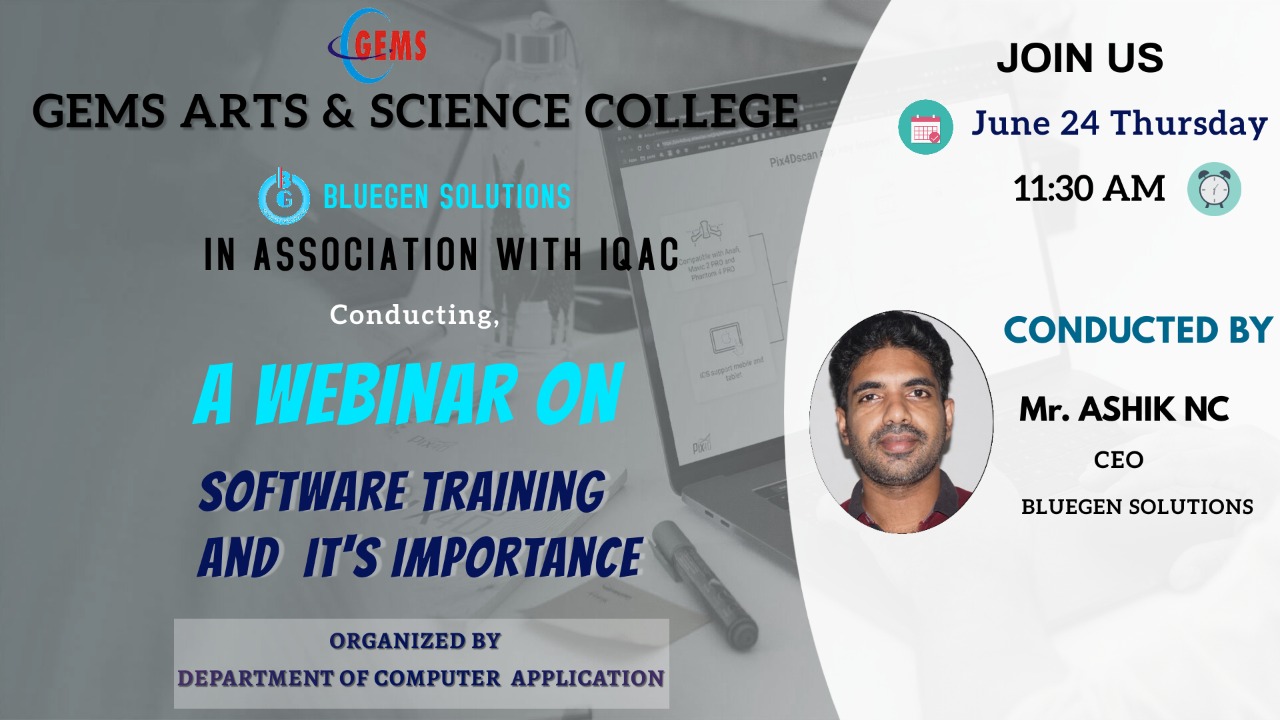 Webinar on Software Training and Its Importance