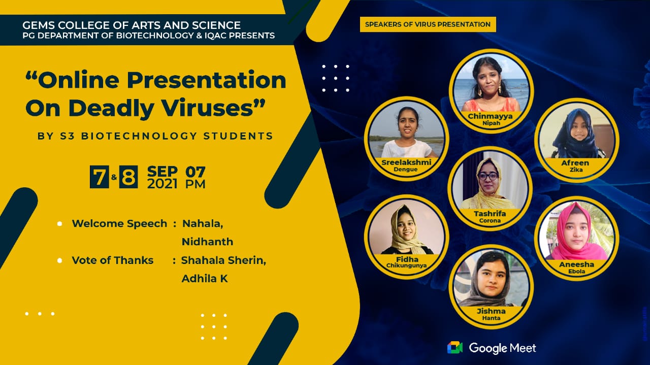Online Presentation on Deadly Viruses