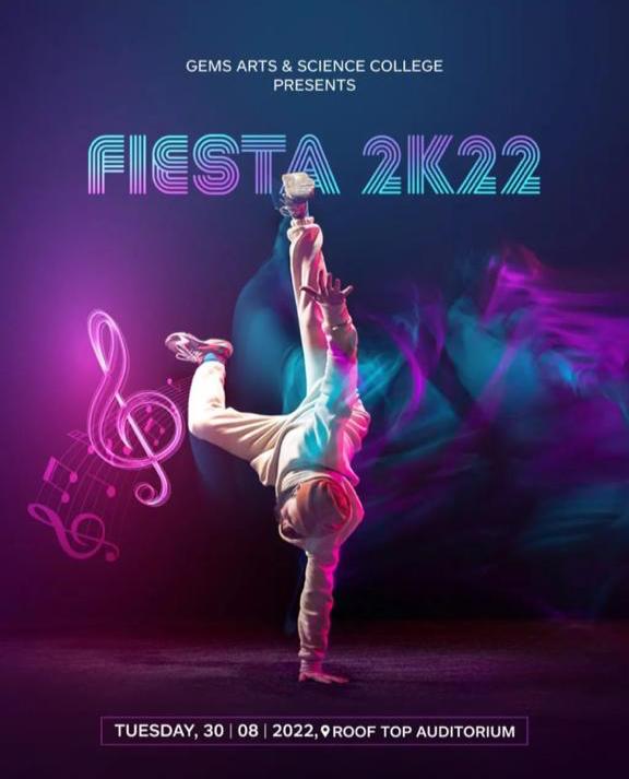 GEMS ARTS AND SCIENCE COLLEGE PRESENTS FIESTA 2022