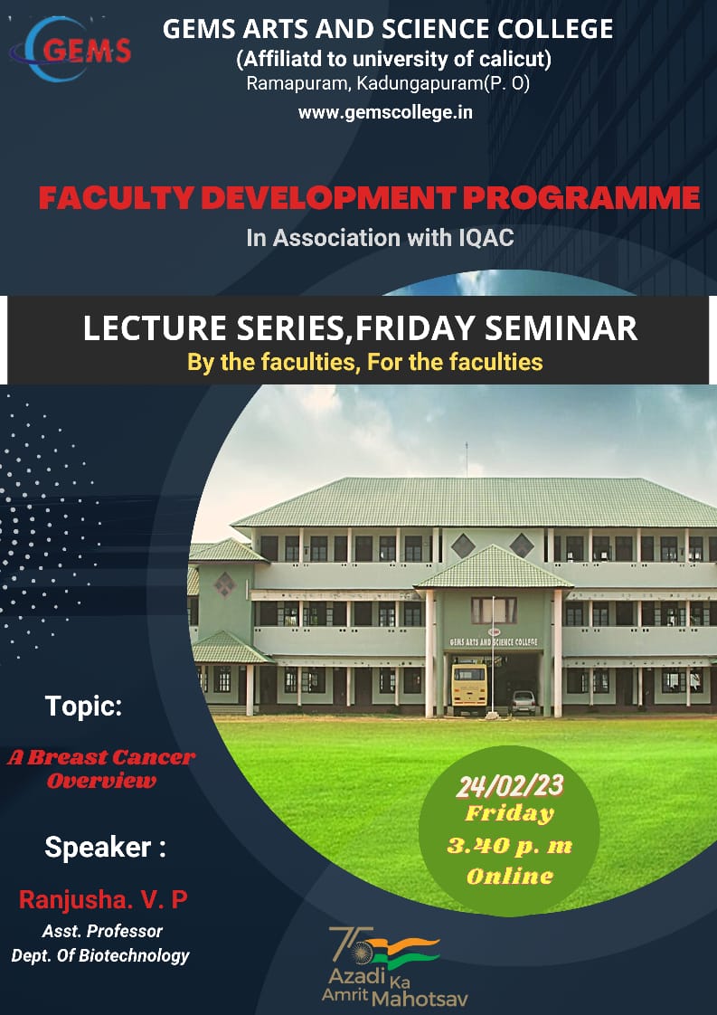 Faculty Development Programme Friday Seminar