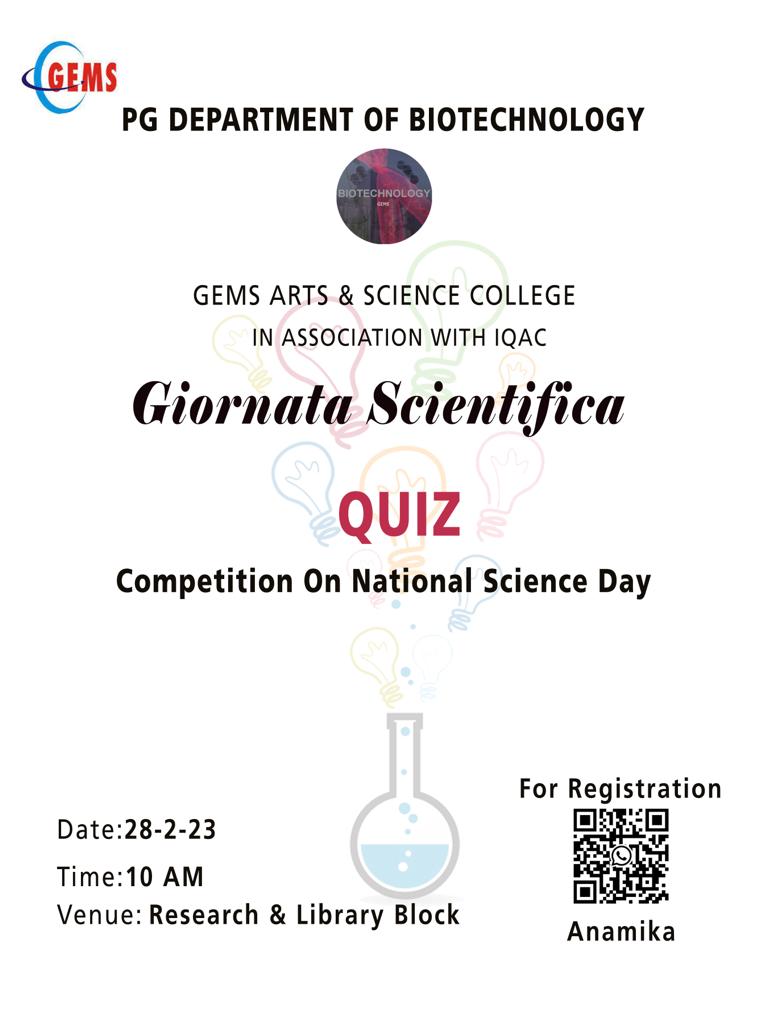 Giornata Scientifica QUIZ