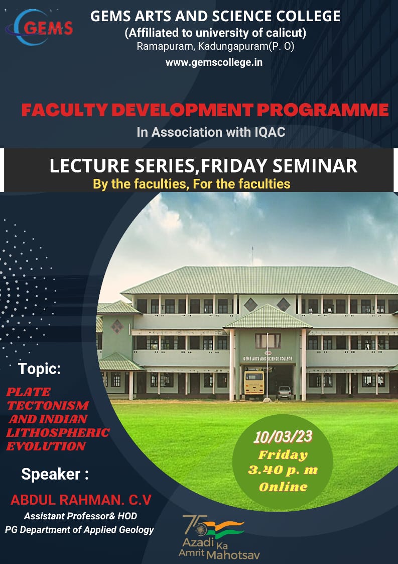 Faculty Development Programme Friday Seminar