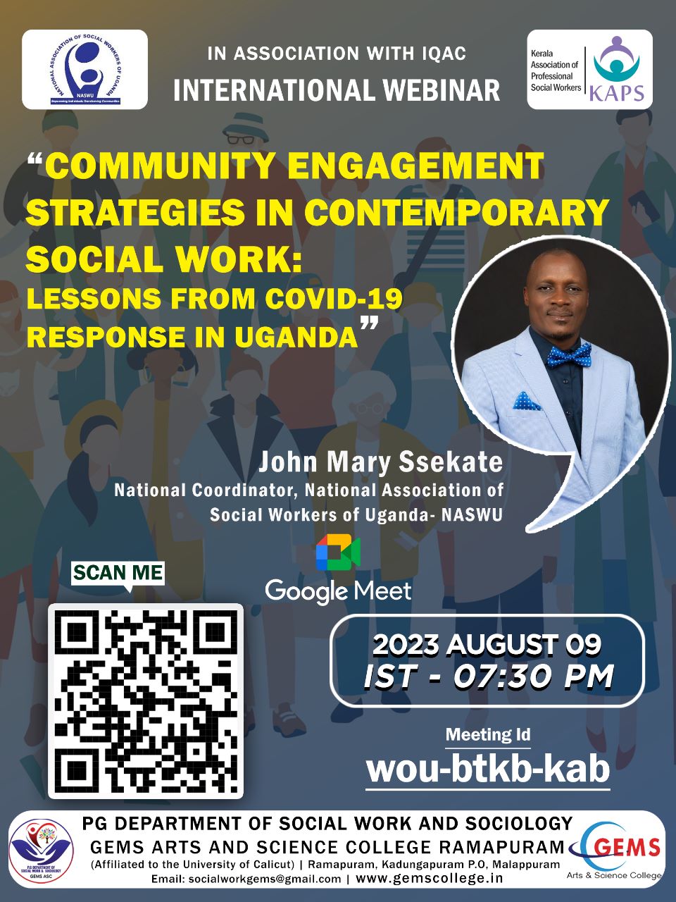 INTERNATIONAL WEBINAR