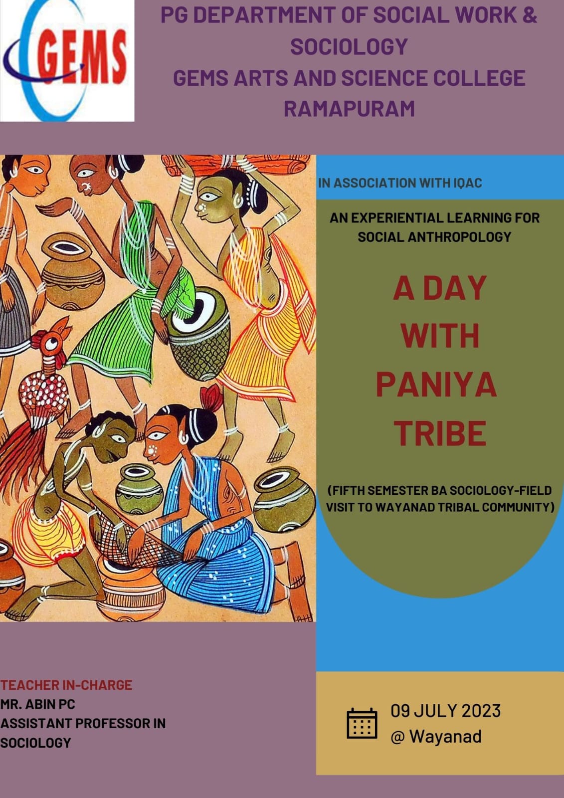 A DAY WITH PANIYA TRIBE