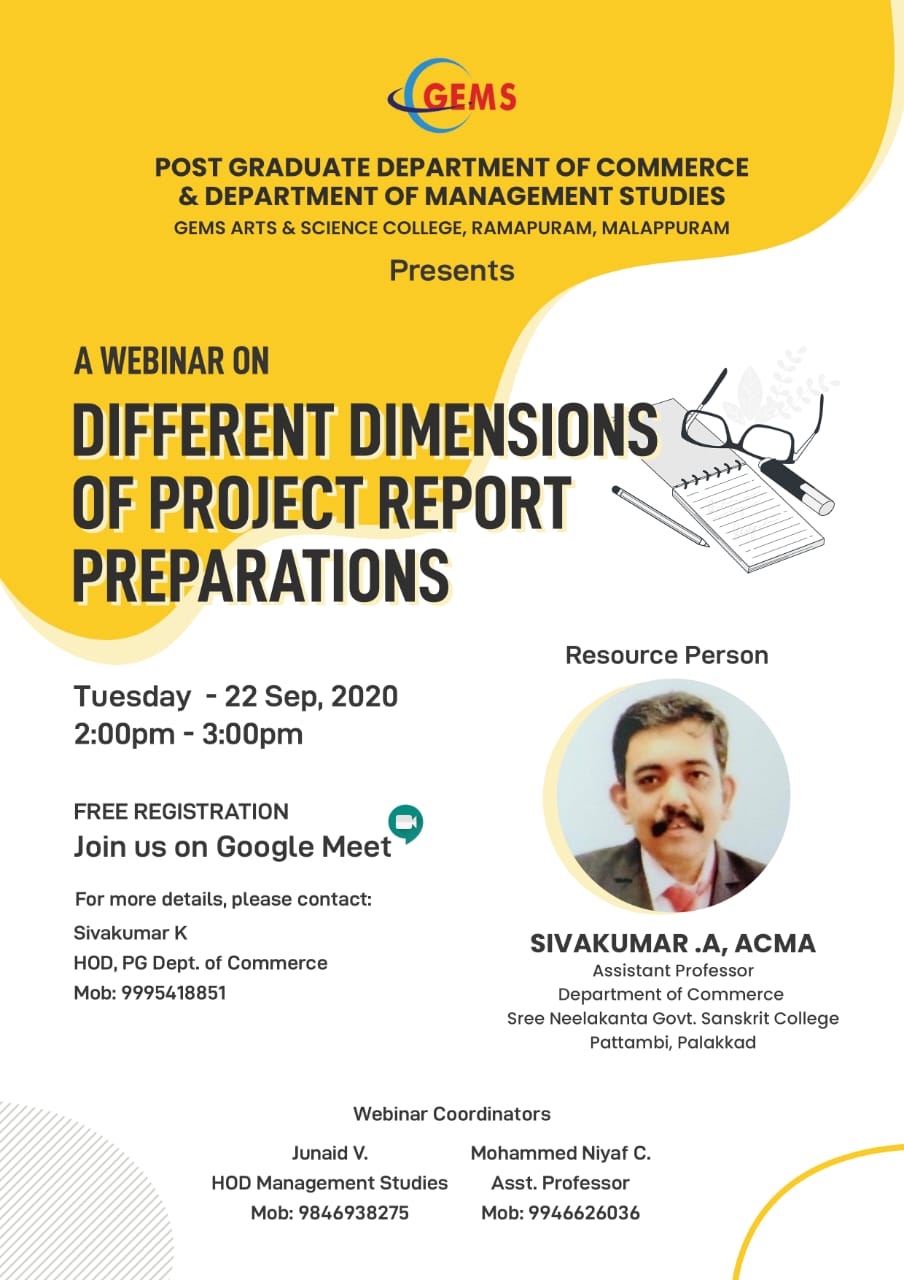 Different Dimensions Of Project Report Preparation