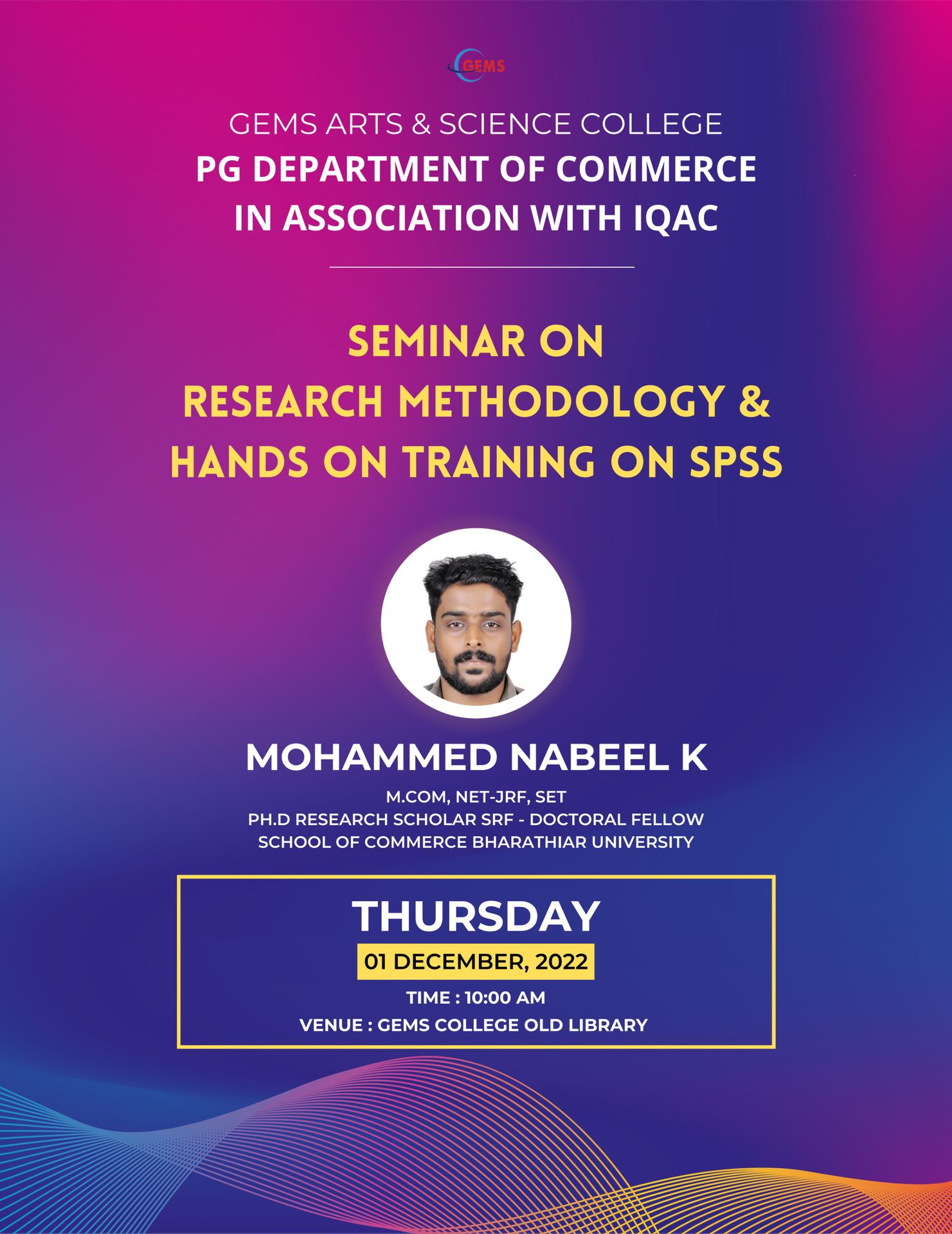 Research Methodology & Hands On Training On SPSS