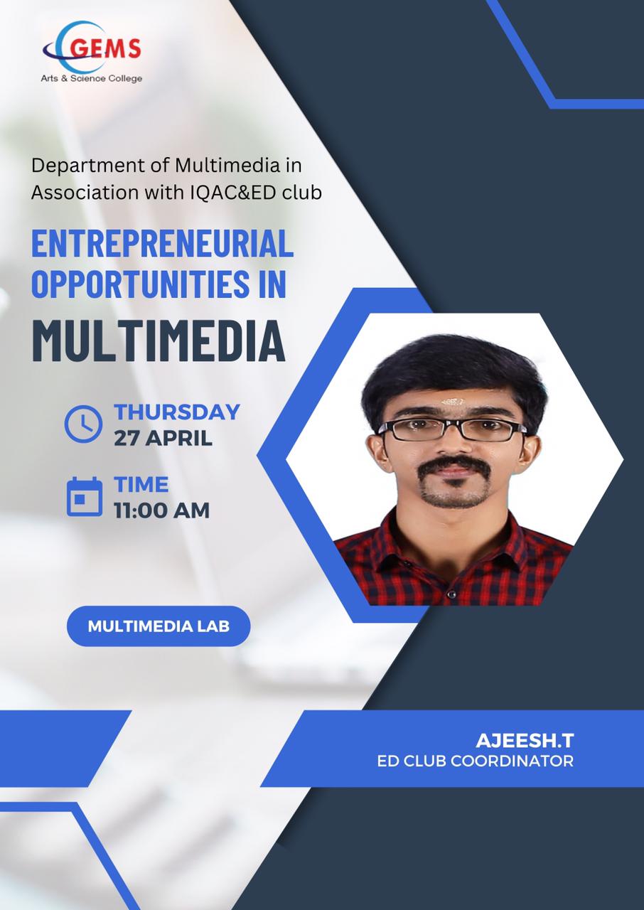 Entrepreneurial Oportunities In Multimedia