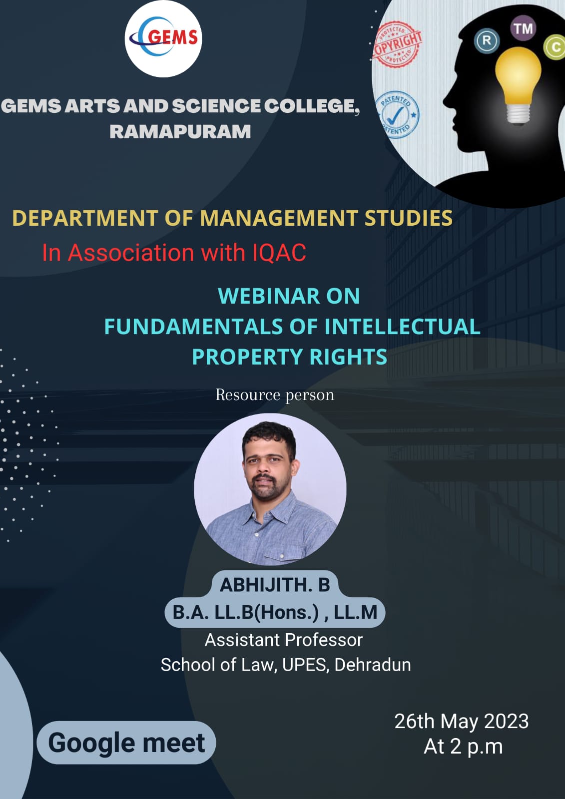 Fundamentals Of Intellectual Property Rights