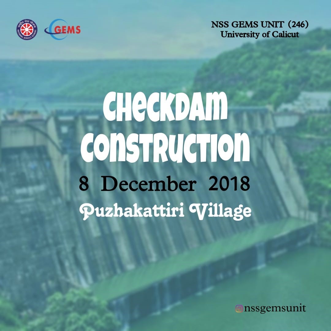 CHECKDAM CONSTRUCTION