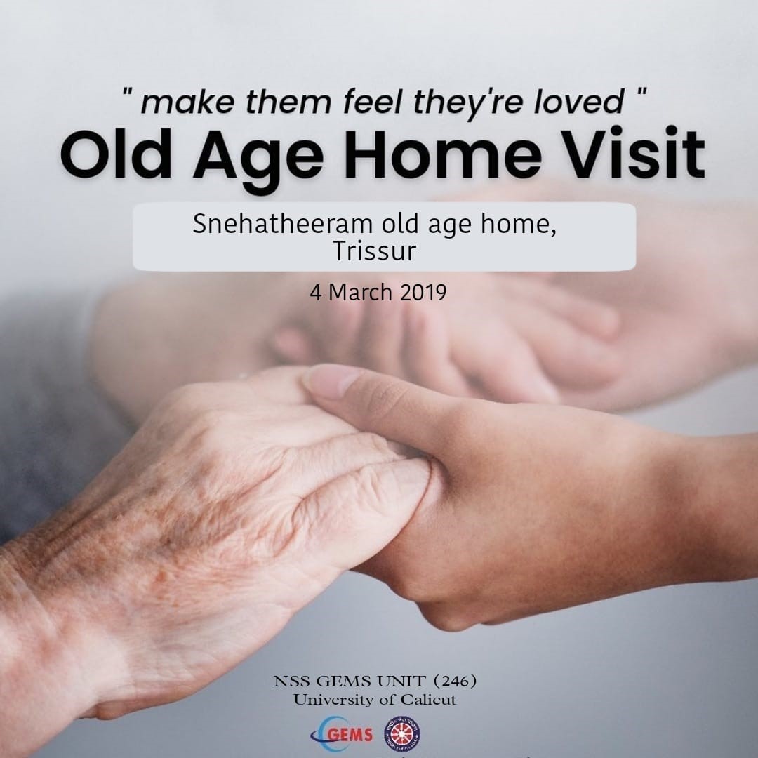 OLD AGE HOME VISIT