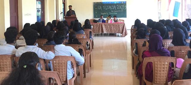 The Dept. of Mthematics association LA ECUATIA 2K19 inaugurated