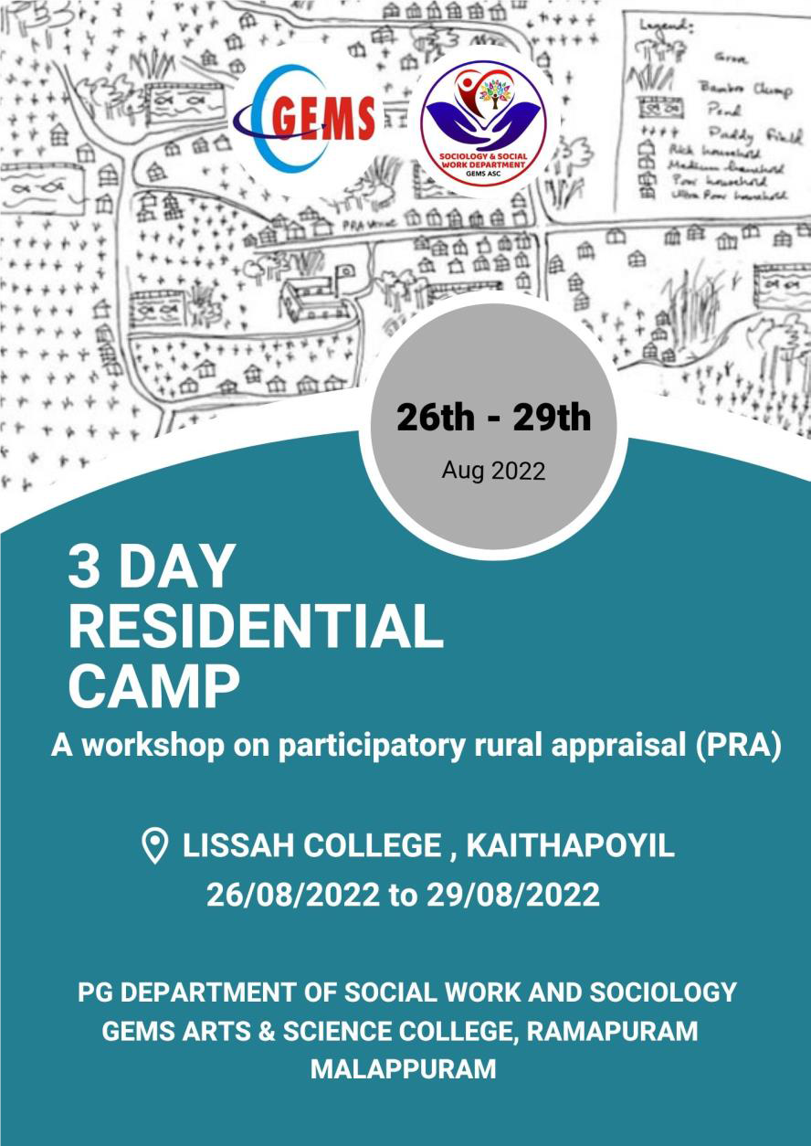 PRA CAMP – LISSAH COLLEGE KAITHAPOYIL, KOZHIKODE