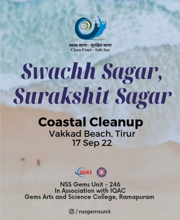 COASTAL CLEANUP  - VAKKAD BEACH