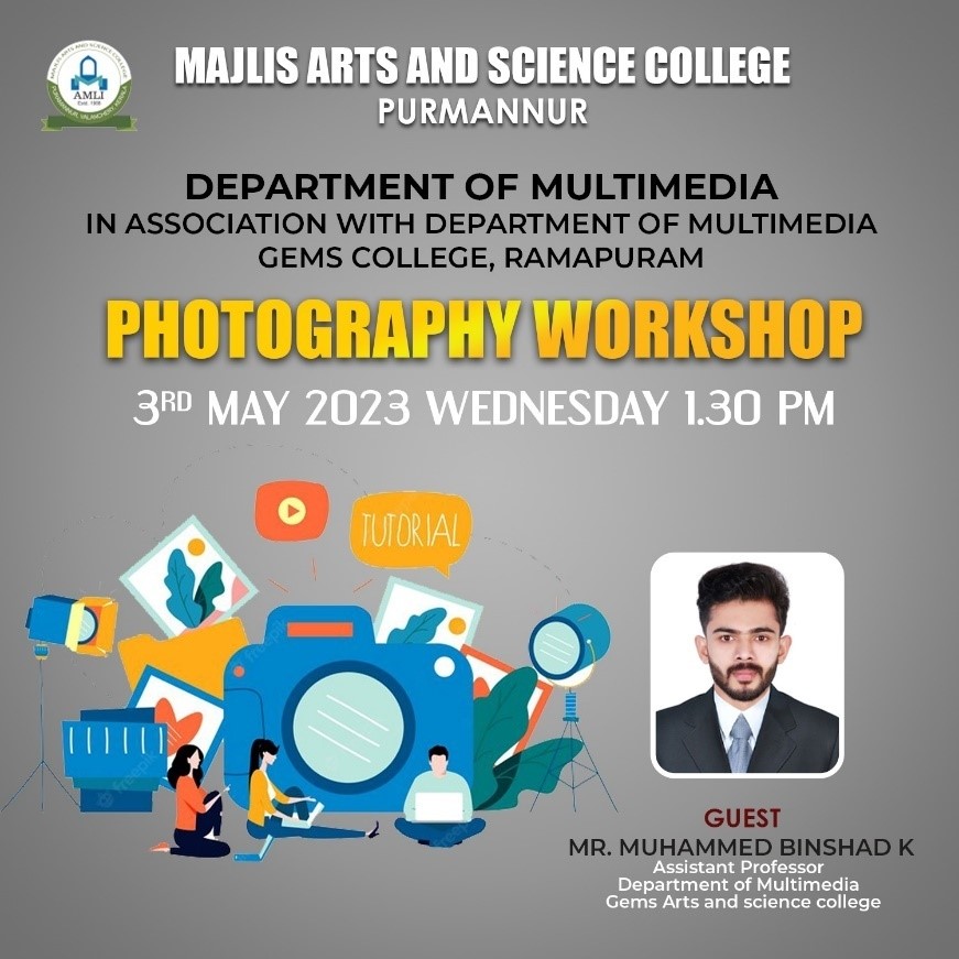 PHOTOGRAPHY WORKSHOP