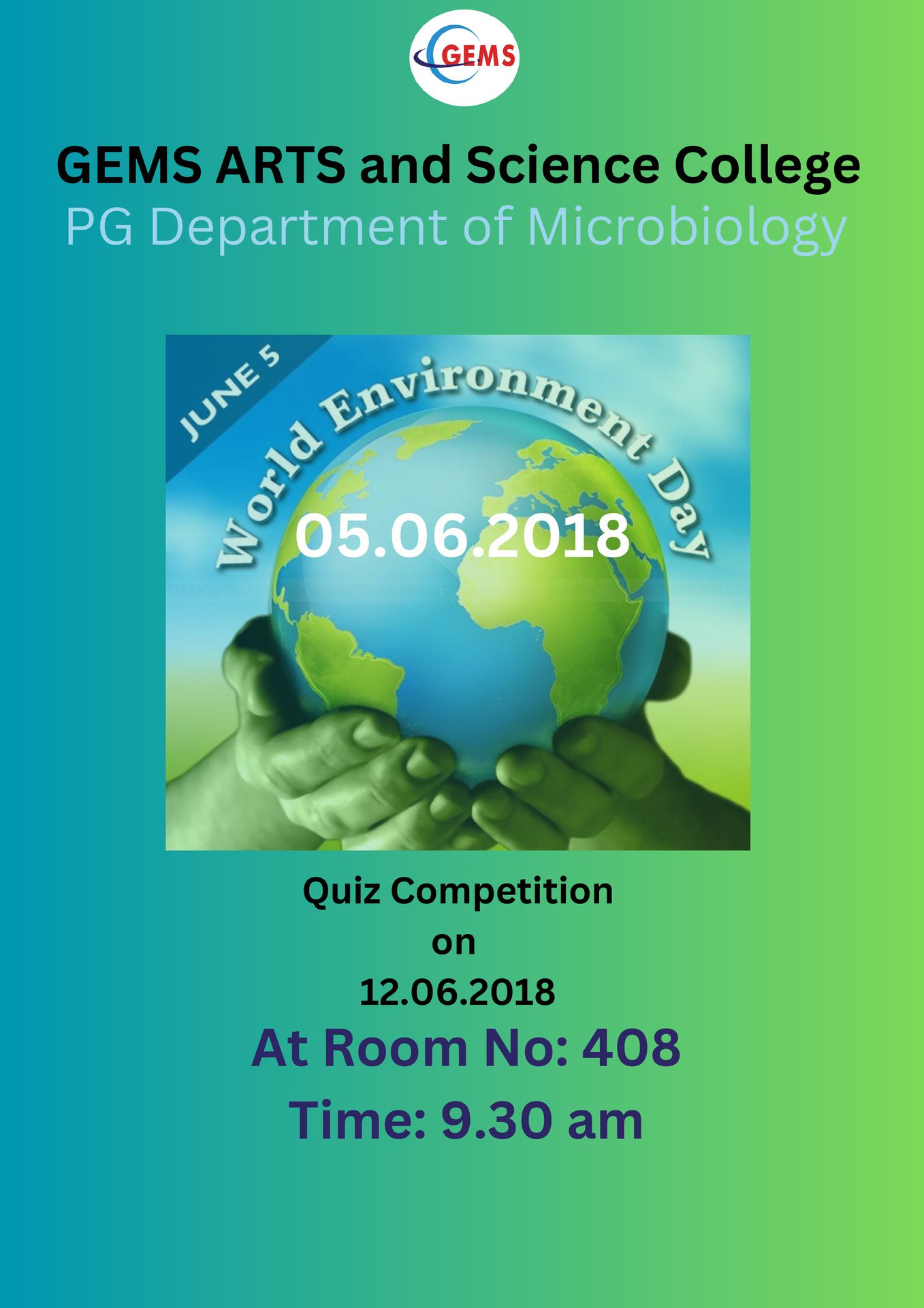 on world environment Day – quiz competition