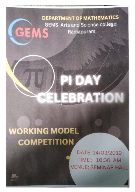 PI-DAY CELEBRATION