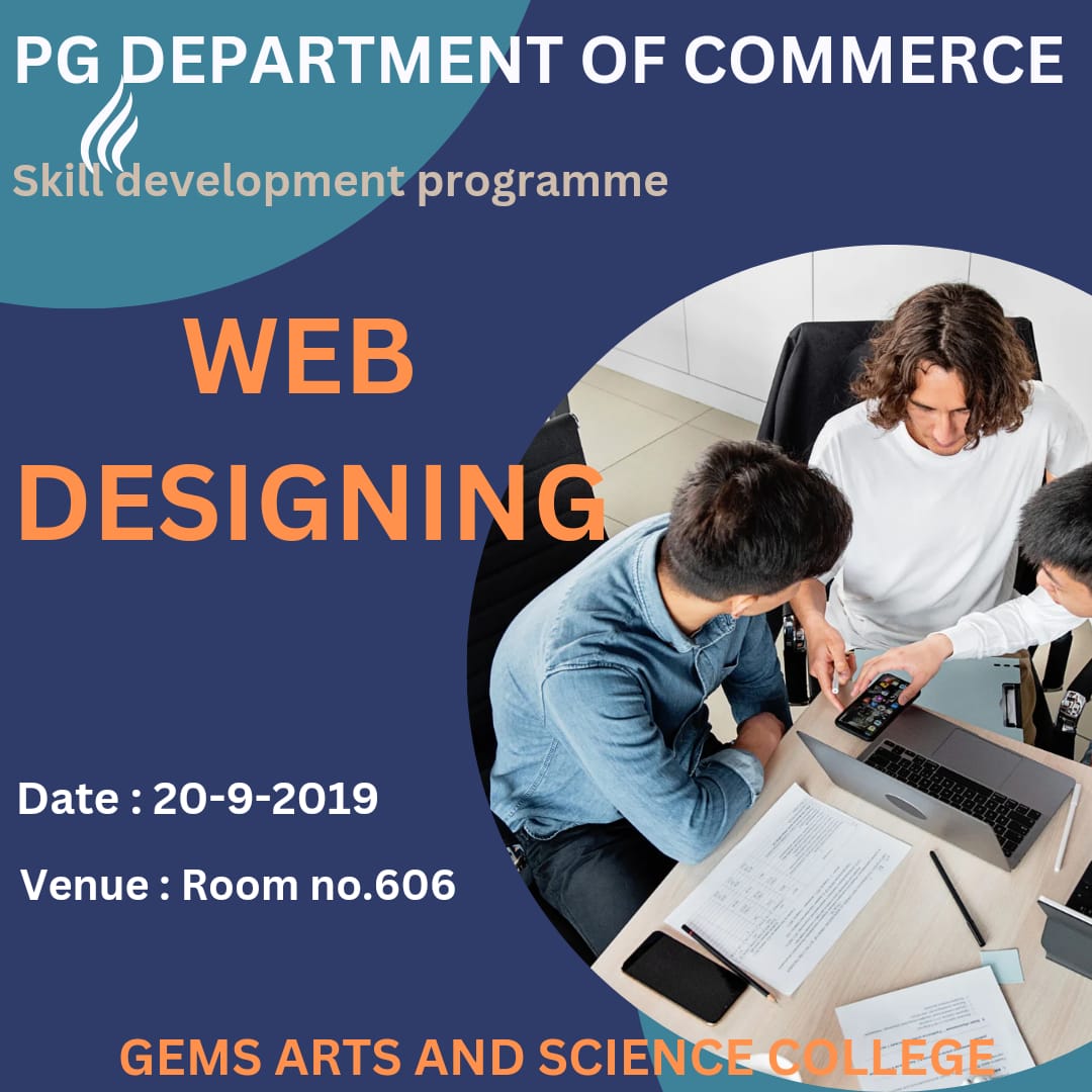 REPORT ON SKILL DEVELOPMENT PROGRAMME "WEB DESIGNING"