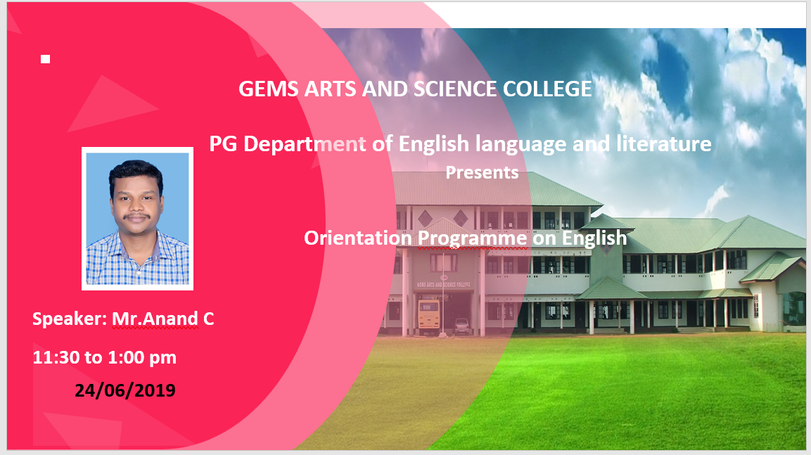Student induction programme