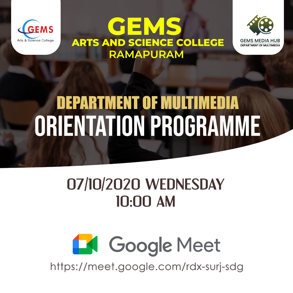 Orientation program 2020