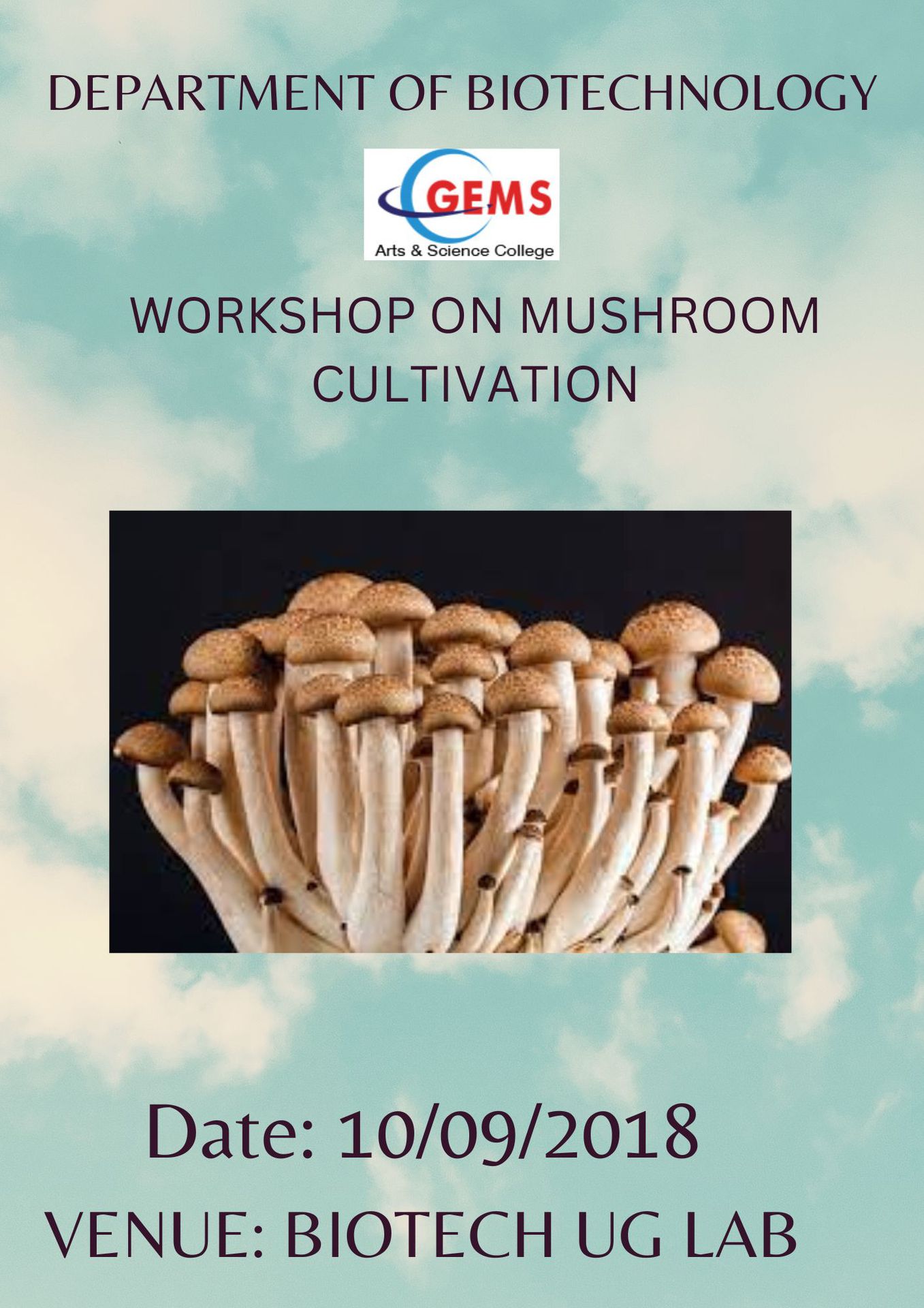 MUSHROOM CULTIVATION