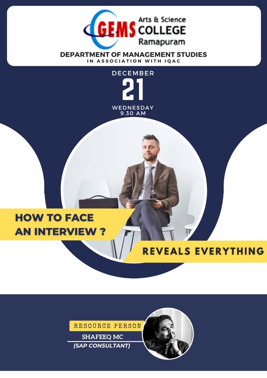 HOW TO FACE AN INTERVIEW