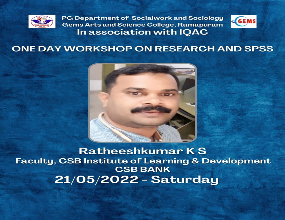 Research and SPSS.