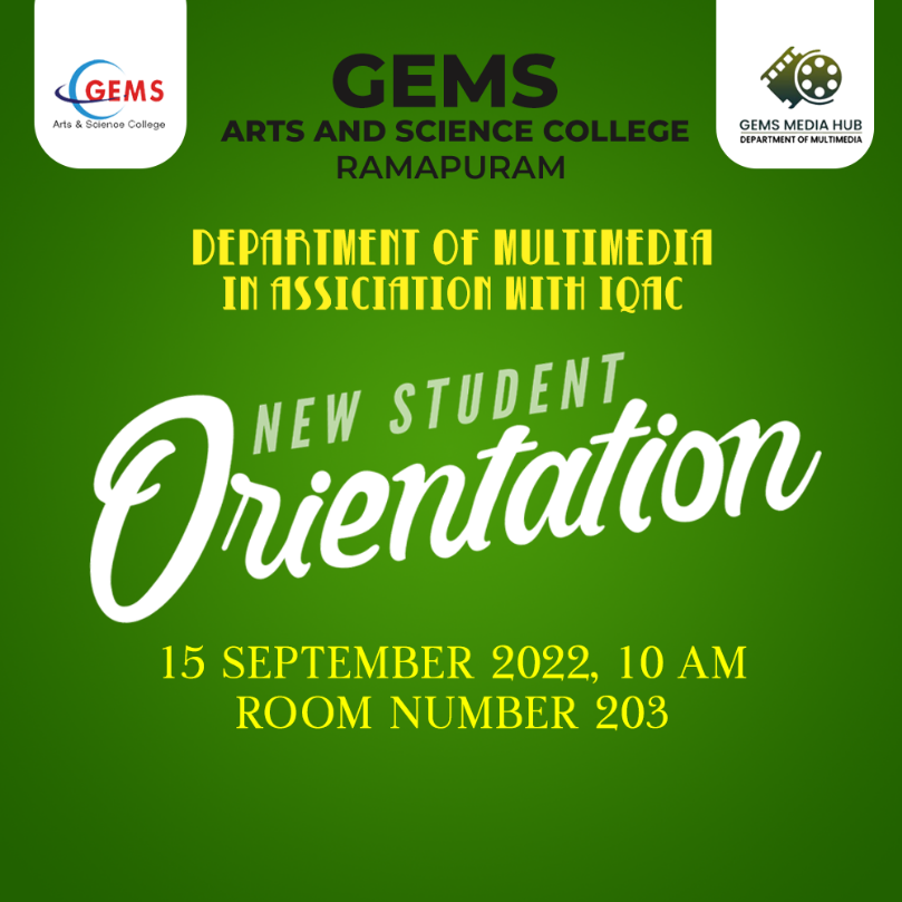 Student induction programme