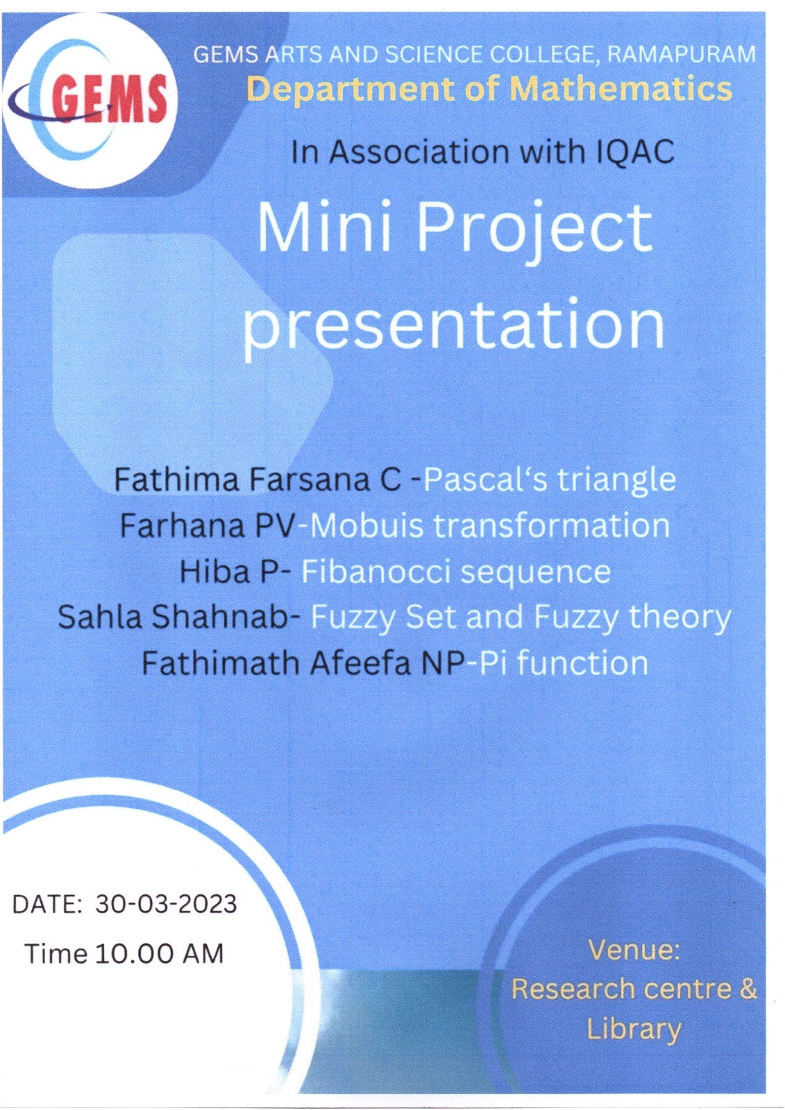 MINI PROJECT REPORT