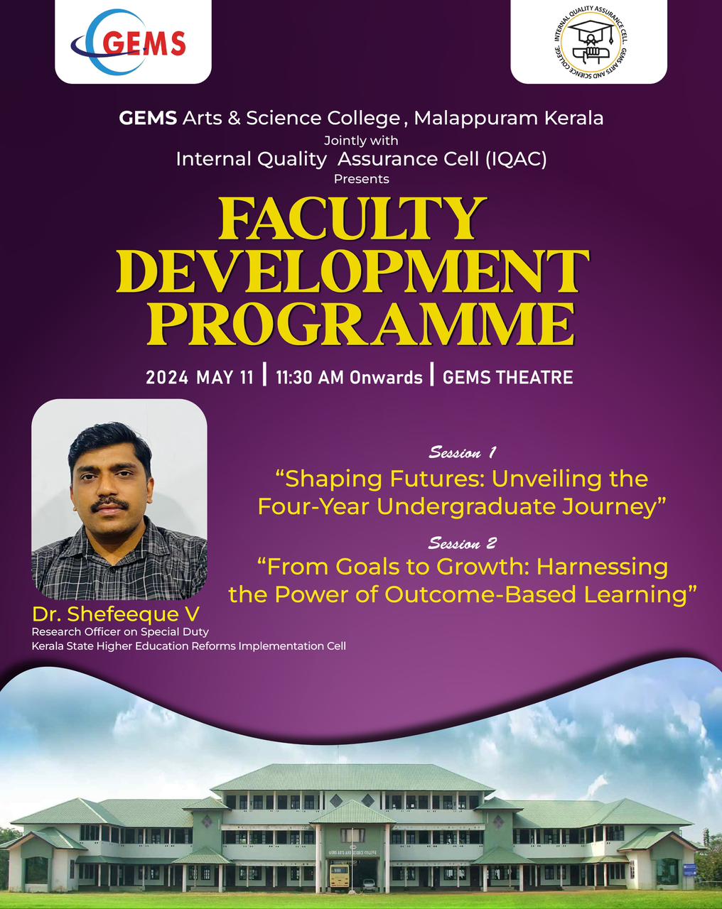 FACULTY DEVELOPMENT PROGRAMME