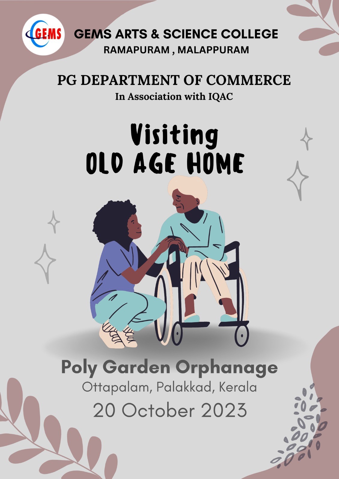 Visiting Old Age Home