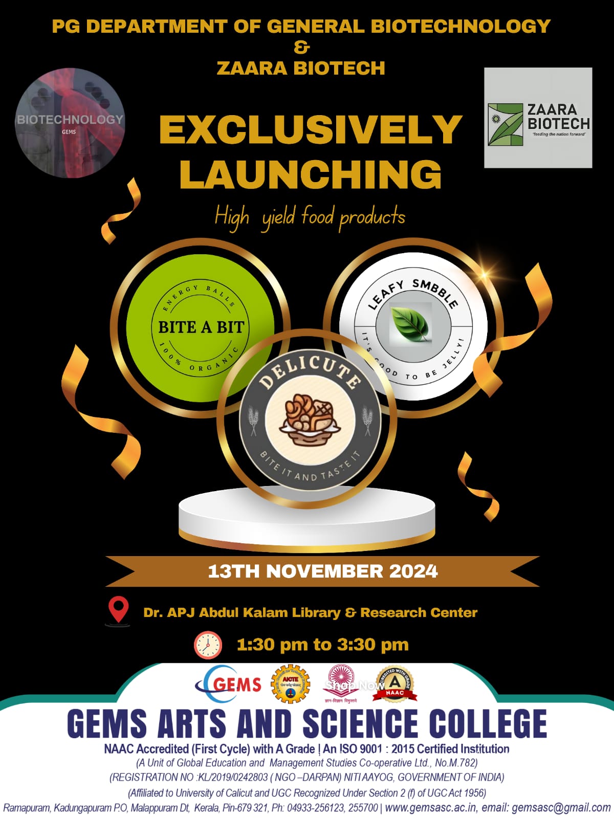 HIGH YEILD FOOD PRODUCT LAUNCH