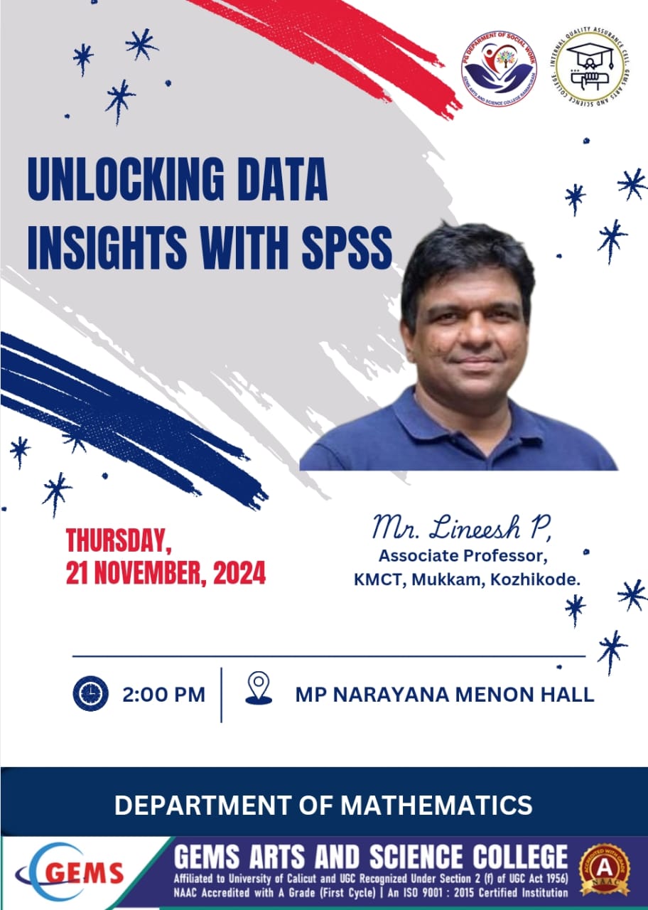 UNLOCKING DATA INSIGHTS WITH SPSS