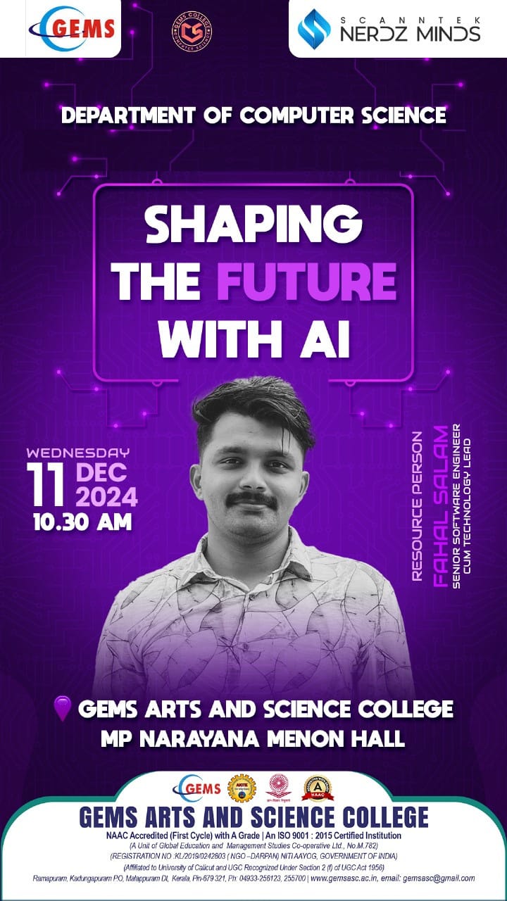 Seminar on “Shaping the Future with AI"