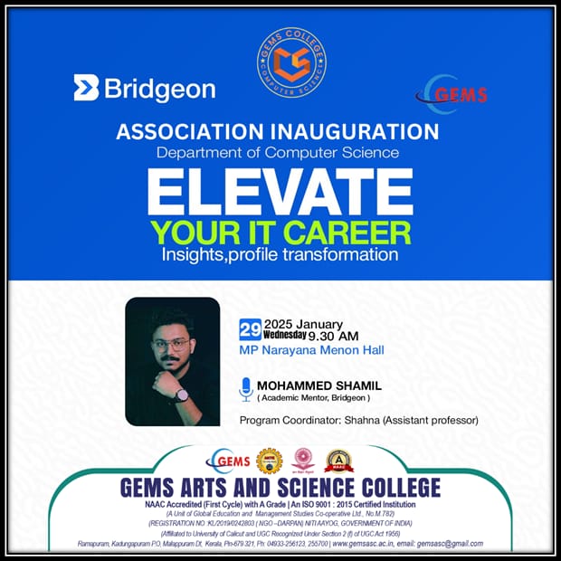 Computer Science Department Association Inauguration