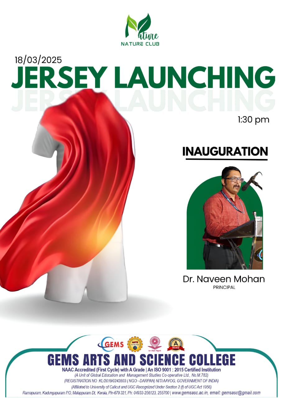 JERSEY LAUNCHING  BY NATURE CLUB
