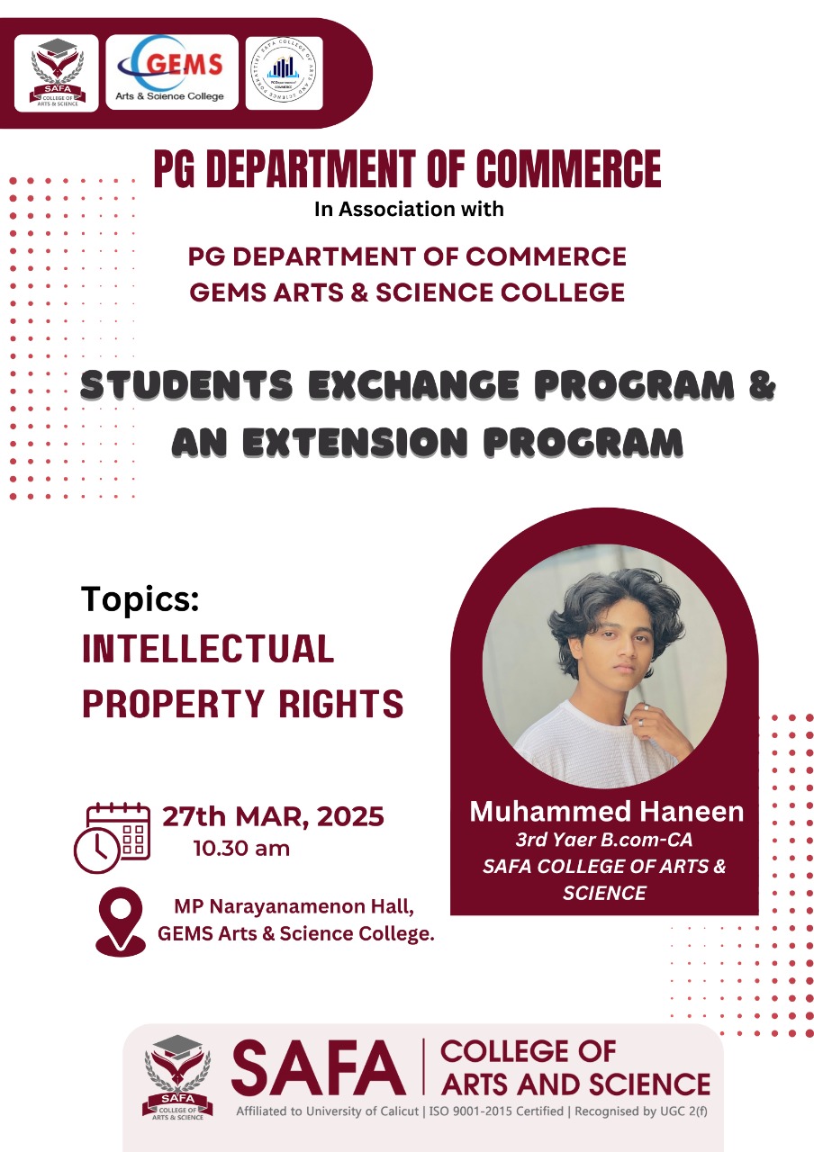 INTELLECTUAL PROPERTY RIGHTS AND CONSUMER PROTECTION ACT