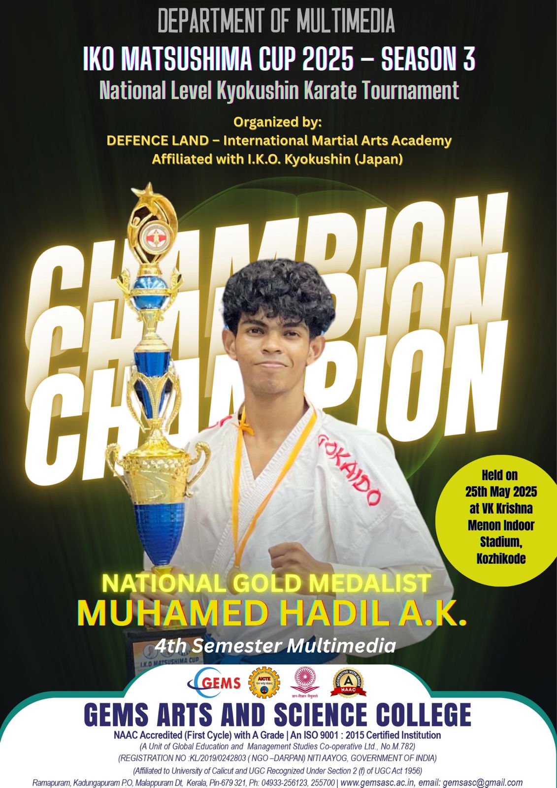 National Gold Medalist