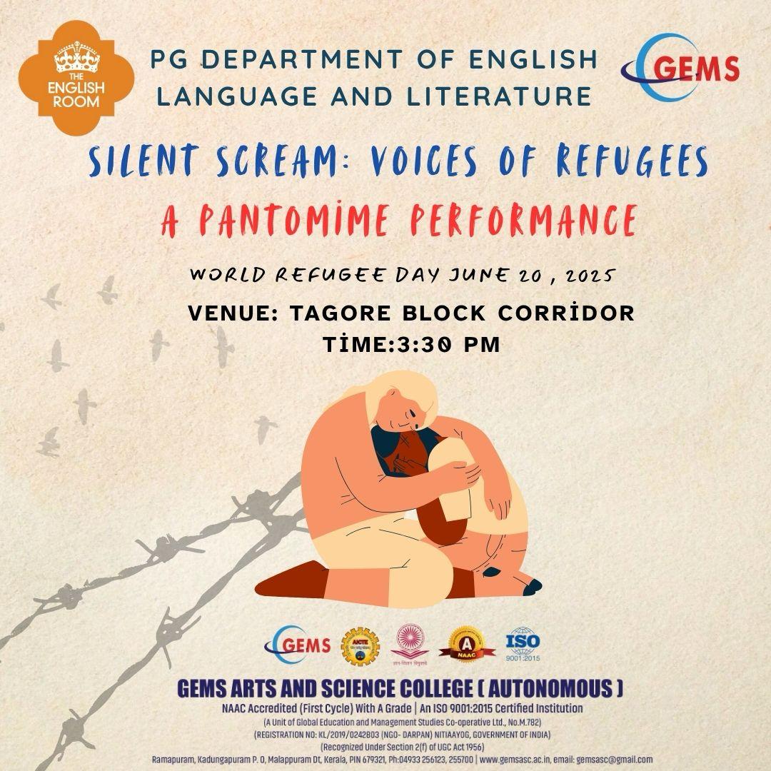 SILENT SCREAM: VOICES OF REFUGEES