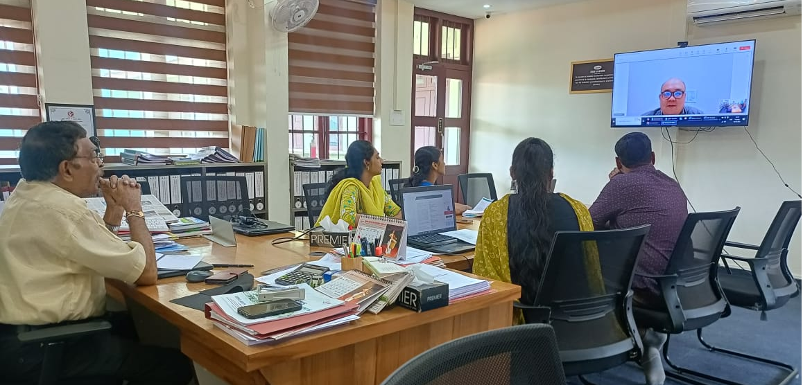Online meeting arranged by the UCSI University Malaysia along with the Faculties of GEMS Arts & Science College (Autonomous) on 9th September 2025