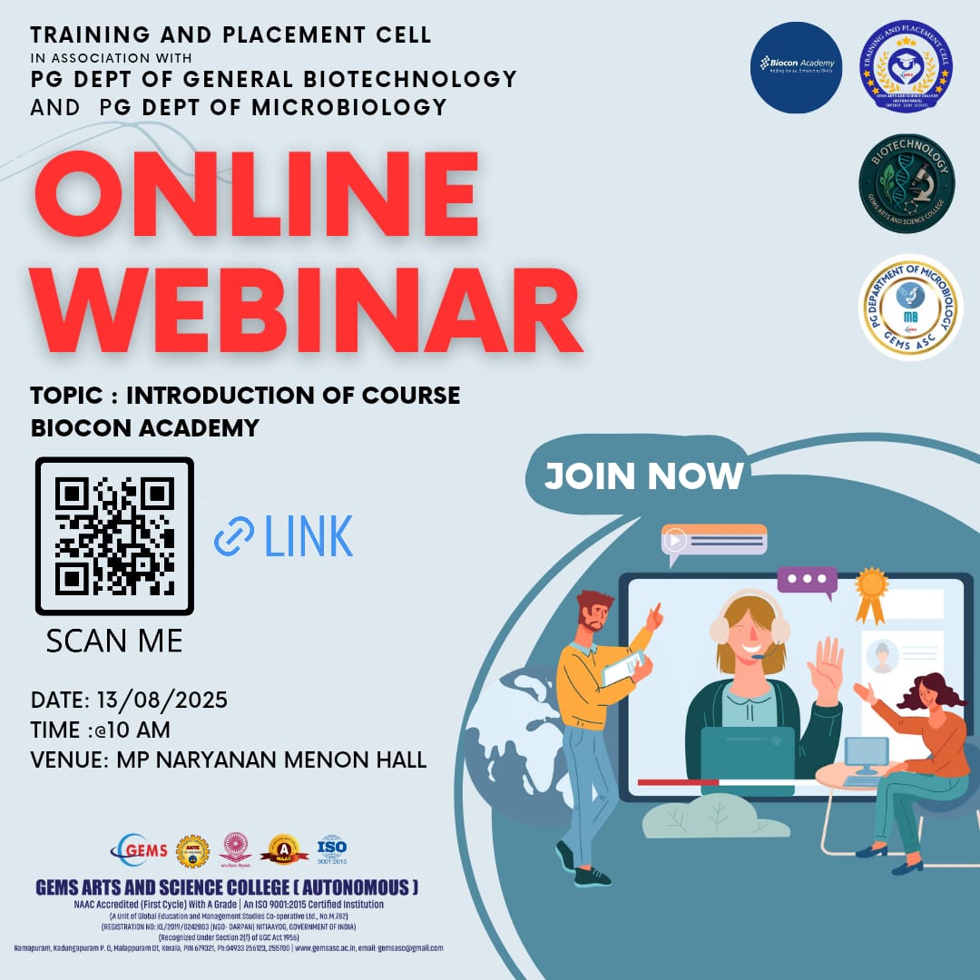 Online session for final-year and postgraduate students