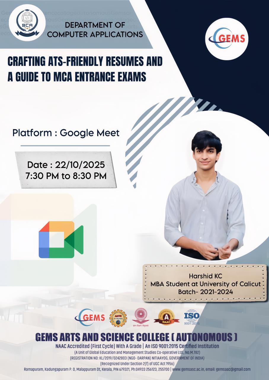 ALUMNI LECTURE SERIES – LECTURE 2