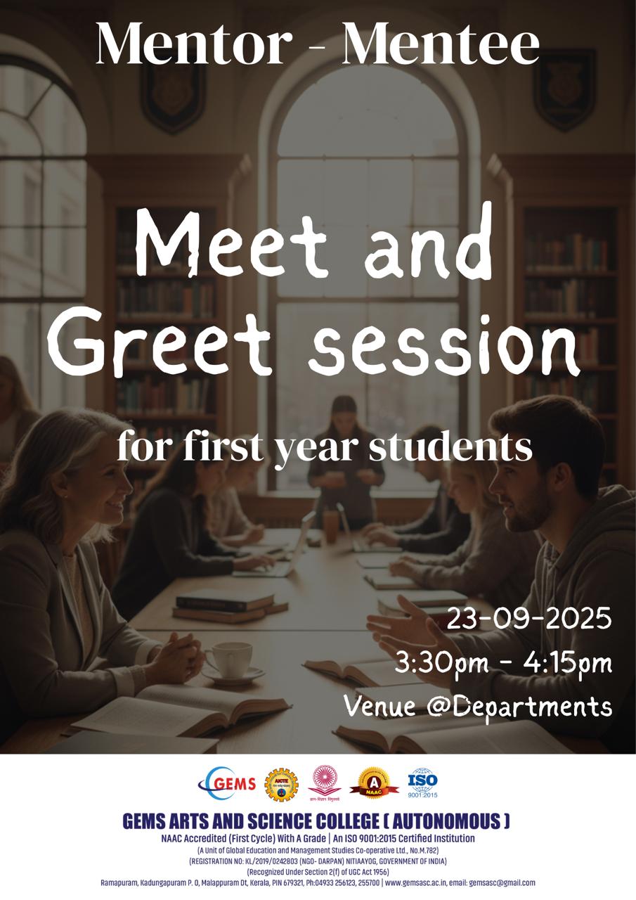 MENTOR MENTEE PROGRAM