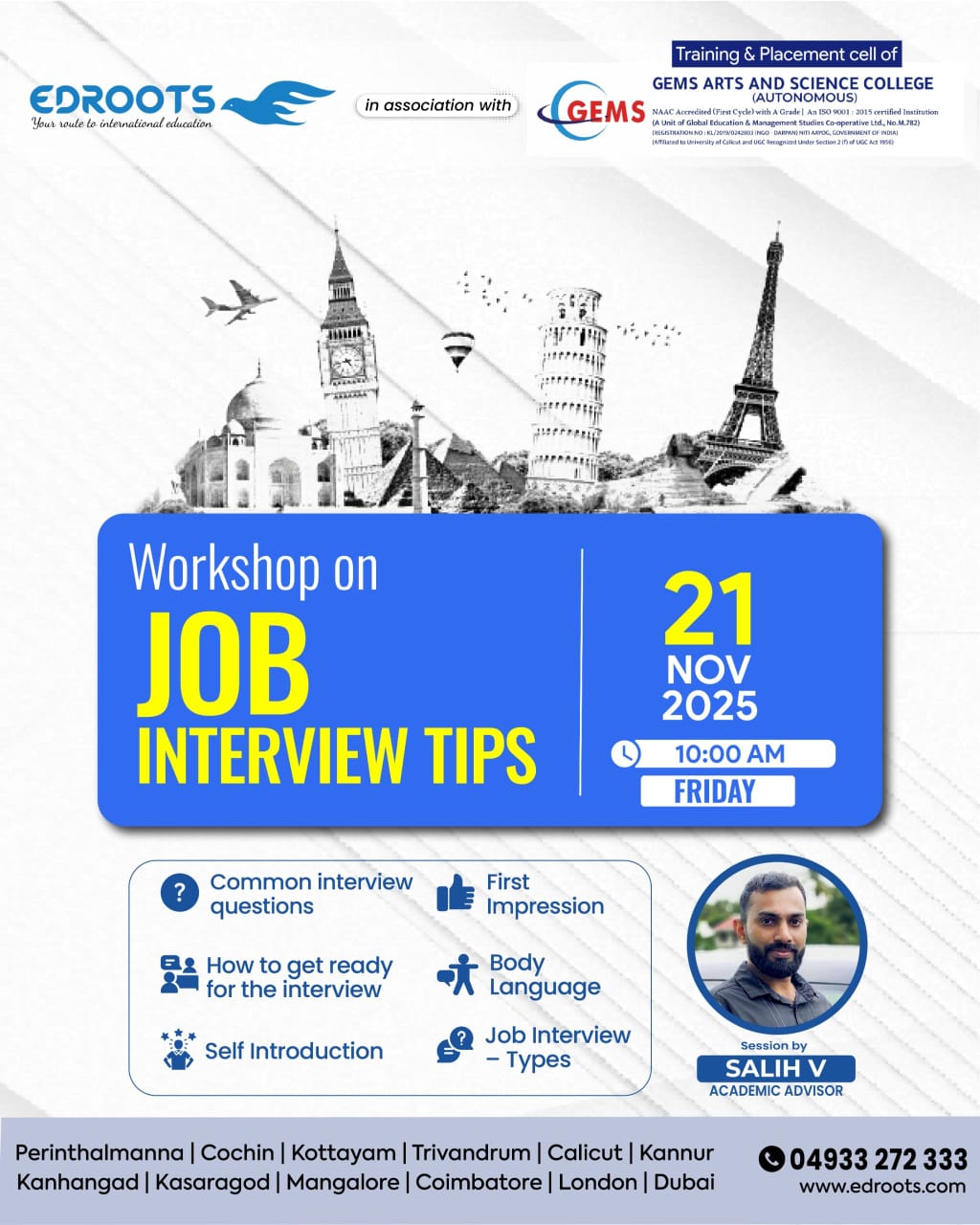Workshop on Job Interview Tips