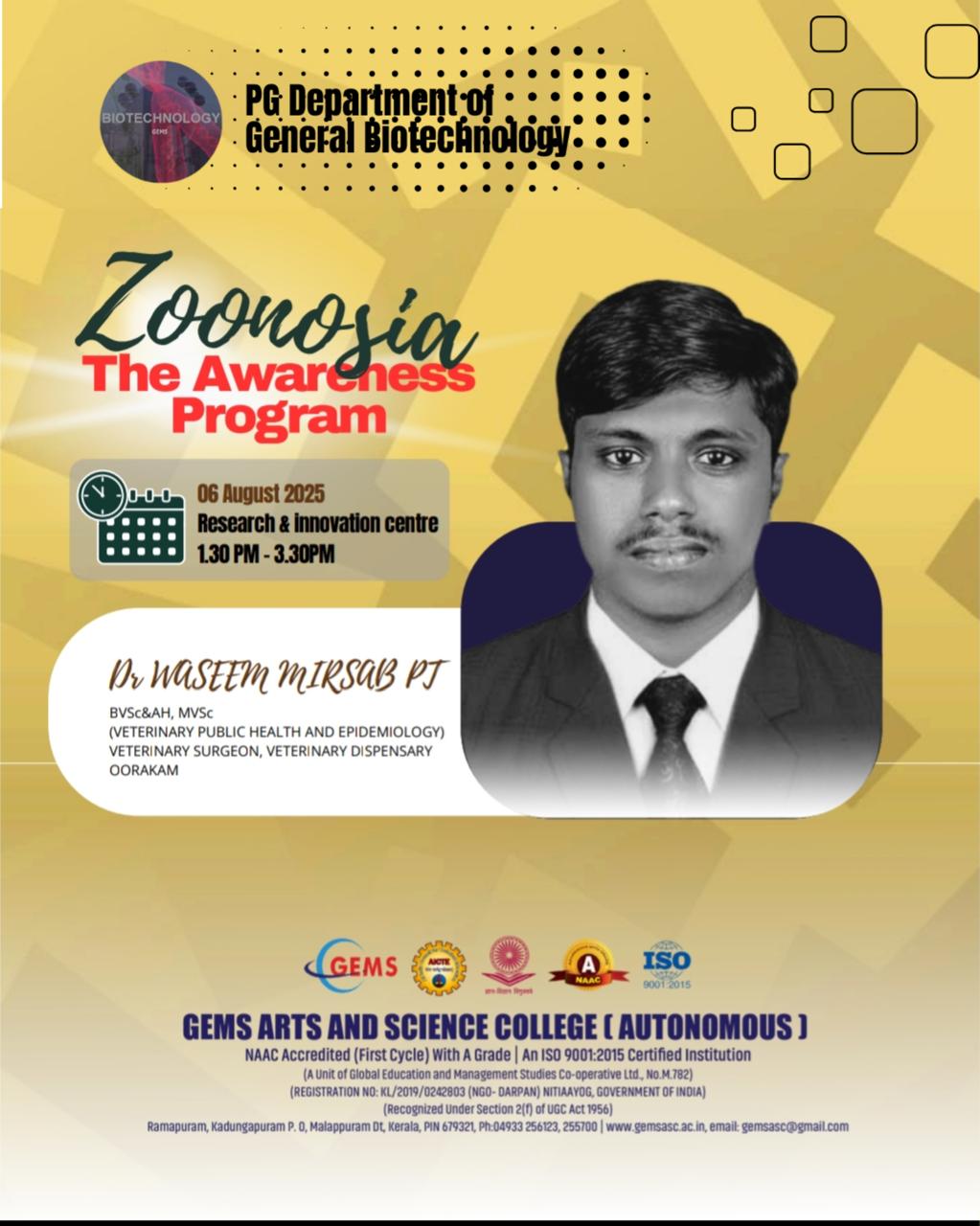 “ZOONOSIA – The Awareness Program”