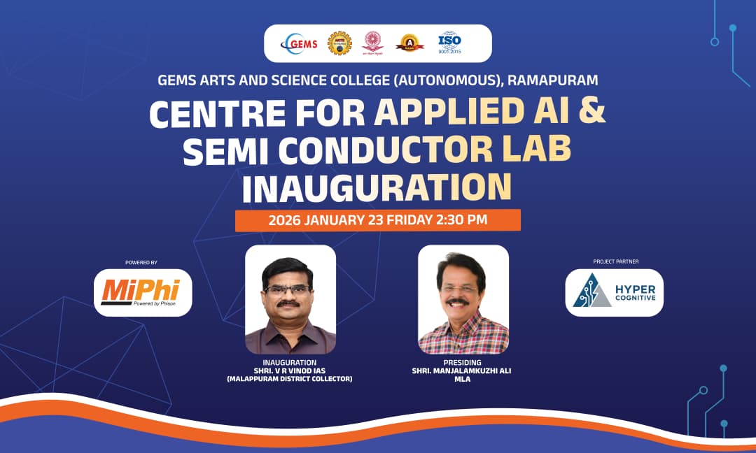 Centre for Applied AI & Semi Conductor Lab Inauguration