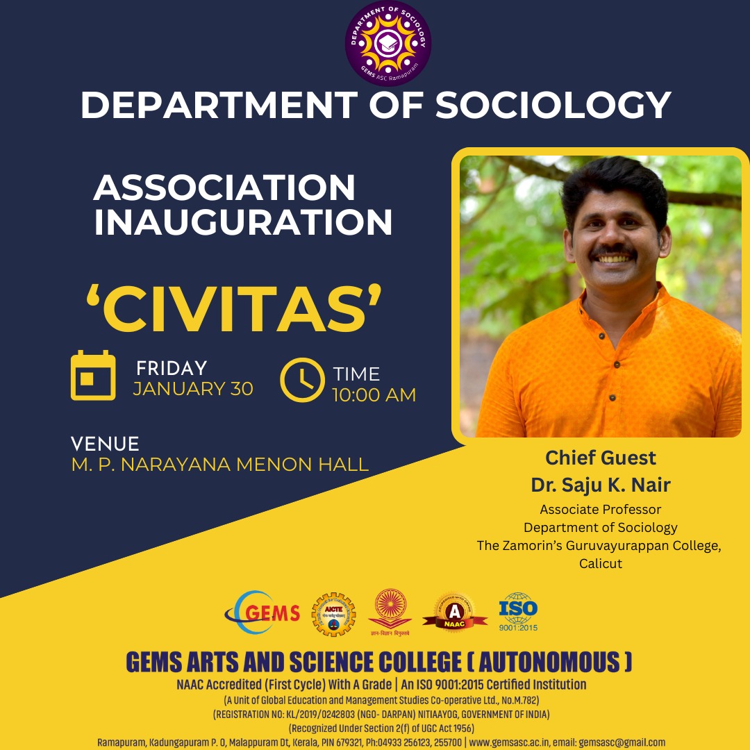 ASSOCIATION INAUGURATION CIVITAS